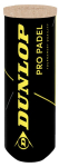 Padelio kamuoliukai Dunlop Pro Padel FIP, 3 vnt.
