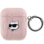 Karl Lagerfeld KLA2PGCHPP AirPods 1|2 cover r&oacute;żowy|pink Monogram Choupette Head