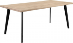 Stalas Notio Living Axel, rudas/juodas