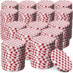 200x stiklainių dangteliai, 82 stiklainių dangteliai, dangteliai, konservai