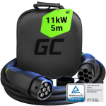 Elektromobilio Įkrovimo Laidas - Green Cell EVKABGC03 Type 2 5m Juodas