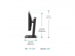 Monitorius BenQ GW2490T namų biuro monitorius 23,8 colio IPS 1080p, 100 Hz, ergonomi&scaron;kas dizainas, sRGB 99%, VESA, HDMI, DP, B.I., Žemas