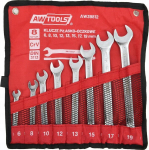 Awtools 8 vnt. kombinuotų raktų rinkinys 6-19 mm