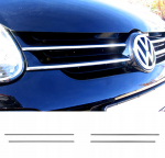 VW GOLF V Mk5 - CHROM GRILL grotelių apdaila Tuning