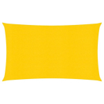 Burė nuo saulės, geltonos spalvos, 4x7m, hdpe, 160g/m&sup2;