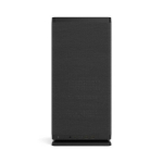 Korpusas PC case - FRACTAL DESIGN - Mood Black - m-ITX - 1 180mm fan, USB3.1 Type C