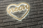 LED NEON flex 24V, 2835, cool white, waterproof, 6mm, 48W/5m, end caps, clips