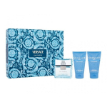 Rinkinys Versace Man Eau Fraiche vyrams: tualetinis vanduo EDT, 50 ml + du&scaron;o gelis, 50 ml + balzamas po skutimosi, 50 ml