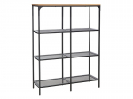 Pastatoma lentyna Signal Meble Lex A, juoda/ruda
