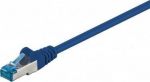 Lan kabel Patchcord Cat 6a S/ftp 7,5m mėlynas