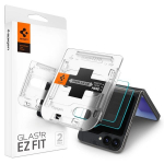 SPIGEN GLAS.TR "EZ FIT" GRŪDINTAS STIKLAS 2 VNT. GALAXY Z FLIP 6 SKAIDRUS