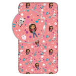 Jerry Fabrics paklodė su guma Gabby's Dollhouse, 90x200x25 cm