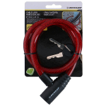 Dunlop &ndash; spiralinio rakto dviračio užraktas 65 cm (raudonas)