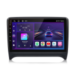 andriod 6gb+128gb automagnetola radijas junsun audi tt mk2 8J 2006-2014 gps navigacija usb wifi bluetooth carplay fm vairo valdymo funkcija 4g sim