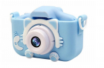 RAMANA Vaiki&scaron;kas skaitmeninis fotoaparatas - videokamera, mėlynas