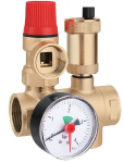 AQUA HEATING SAUGOS GRUPĖ 1&rdquo; 3 BAR SKIRTA &Scaron;ILDYMO IR VANDENS SISTEMOMS SKIRTA CO