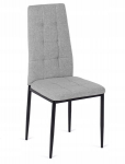Mink&scaron;ta valgomojo kambario poilsio virtuvės palėpės kėdė Grey TEX, 1