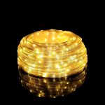Kalėdinės vidaus ir lauko varinės vielos girliandos su nuotolinio valdymo pulteliu 30m, &scaron;iltai baltos, USB, 300LED, IP44