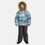 Huppa Žieminis komplektas WINTER, multicolor pattern/ dark gray