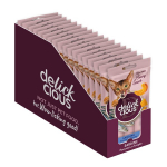 Delickcious su sardine ir moliūgu 18 x 60 g