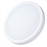 LED atspari vandeniui &scaron;viestuvas su PIR judesio jutikliu 40W, 3CCT, 4800Lm, IP65, &Oslash; 400 x 55 mm
