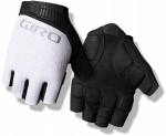 Giro Bravo Ii Gel trumpa dviratininko pir&scaron;tinė, dydis L, balta