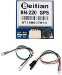 Geekstory Bn-220 dual gps glonass modulis navigacija ttl level 9600bps + gps pasyvi antena, skirta arduino raspberry pi pixhawk f3 cc3d betaflight f4 skrydžio valdymui