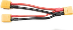Yunique Deutschland&reg; 1 vnt. Xt60 jungties adapterio kabelis lygiagrečiam akumuliatoriui 14awg kabelis