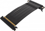 Gpu stovėjimo kabelis pcie 4.0 x16, didelio greičio pcie 4.0 stovėjimo kabelis lankstus gpu prailginimo kabelis 180 laipsnių kampu, skirtas rtx 4090 rx 7900 xt, juodas