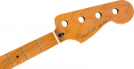 Fender Roasted Maple Jazz Bass kaklelis, 20 Medium Jumbo skirsnelių, 9.5" radiusas, Maple C formos