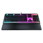 Turtle Beach Magma rgb žaidimų klaviatūra su membraniniais klavi&scaron;ais, patobulinta anti-ghosting funkcija, rgb ap&scaron;vietimas, pritaikoma, nuimamas delno atramos - juoda