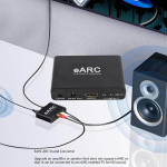 Hdmi earc/arc garso i&scaron;traukėjas, hdmi arc į optinį spdif coaxial 3.5 mm l/r r ca stereo garso i&scaron;traukėjas, 24 bitų 192 khz hdmi arc į garso keitiklis, skirtas hdtv garsiakalbio stiprintuvui