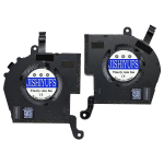 Jishiyufs Naujas Cpu + Gpu au&scaron;inimo ventiliatorius, skirtas Dell Alienware X14 R1 serijai 0198ch 05pf30 Nd75c85-21f10 Nd75c86-21f11 Dc28000yfd0 Dc28000yed0 Dc05v 0.80a ventiliatorius