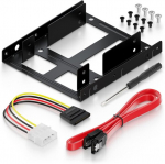 Deleycon Usb dėklas i&scaron;orinis juodas Ssd montavimo rėmas (ssd 2,5")