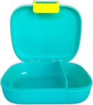 Tupperware To Go 1, 2, 3 pietų dėžutė su skyriumi, turkio spalvos, geltona, vaikams į mokyklą
