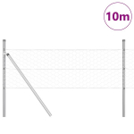 heksagono tvora 0.4x10 m cinkuotas plienas,tvoros stulpai 7 vnt &Oslash;32 mm 80 cm cinkuotas plienas
