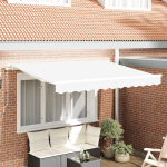 markizės keitimo audinys 3.5x2 m rėmui balta