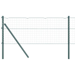 Tvorelių stulpai 13 vnt Žalia &Oslash;32 mm 120 cm Cinkuotas plienas