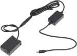 Kroviklis fotoaparatui Fotga Usb-c į En-el25 Dummy Battery Adapteris Nikon Z50 Z30 Zfc