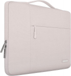 Mosiso ne&scaron;iojamas dėklas, suderinamas su Macbook Air 15 colių M3 A3114 M2 A2941 2023 2024/pro 15, Surface Laptop 15, Dell Xps 15, Hp Stream 14, poliesterio daugiafunkcinis dėklas, pilka akmens spalva