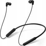 Tonemac N18 In-ear Bluetooth ausinės su laidu, sportinės ausinės su kaklo lankeliu, Bluetooth ausinės su Enc mikrofonu bėgiojimui, treniruotėms (juodos)