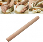 Medinis kočėlas 20 cm ilgio, tvirtas mažas kočėlas, patogus ir lygus, skirtas namų virtuvei, pyragams