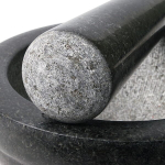 Granito grūstuvas su piestele, 16 cm &ndash; prieskoniams, žolelėms