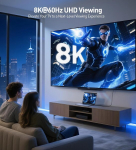 Cable Matters 48gbps Ultra Hd 8k stačiakampis hdmi kabelis 2 m (hdmi kampas, 90 laipsnių hdmi kabelis, hdmi kampinis ki&scaron;tukas į vyri&scaron;ką kabelį) - 2 metrai