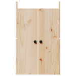 I&scaron;orinės virtuvės durys 50x9x82 cm Stipri pu&scaron;ies mediena