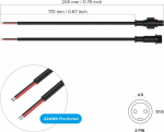 Sezo vandeniui atsparus 2 kontaktų ki&scaron;tukas 5 poros 2 kontaktų ip65 vandeniui atspari elektros jungtis su 22awg 20 cm ilginamuoju laidu, skirtas naudoti patalpose ir lauke, led &scaron;viesos juostos, mažas dydis 15 mm veržlė