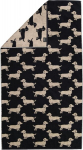 Caw&ouml; Home rank&scaron;luosčiai We Love Dogs 6246 juoda / smėlio spalvos - 93 vonios rank&scaron;luostis 80 x 150 cm