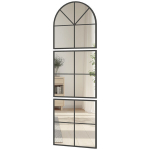 Sieninis Veidrodis, 60x2x180 cm, Juoda, Seinapeegel, 60x2x180 cm, Must