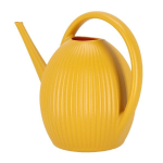 Ribbed yellow watering can, 9.5 l
