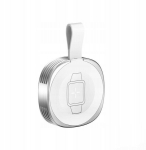 Remax Rp-w99 Belaidė laikrodžio įkrovimo stotelė, sidabrinė